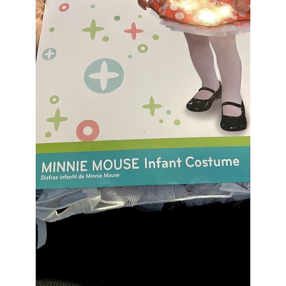 Disney Baby Minnie Mouse Infant Costume 0-6 Months - Picture 2 of 5